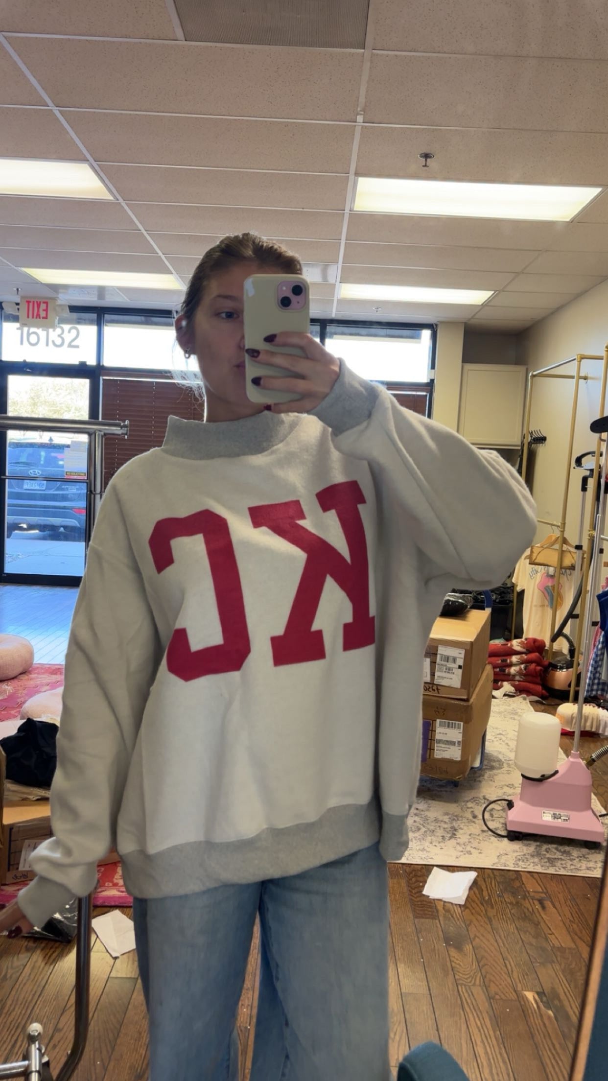 KC REVERSIBLE MOCKNECK