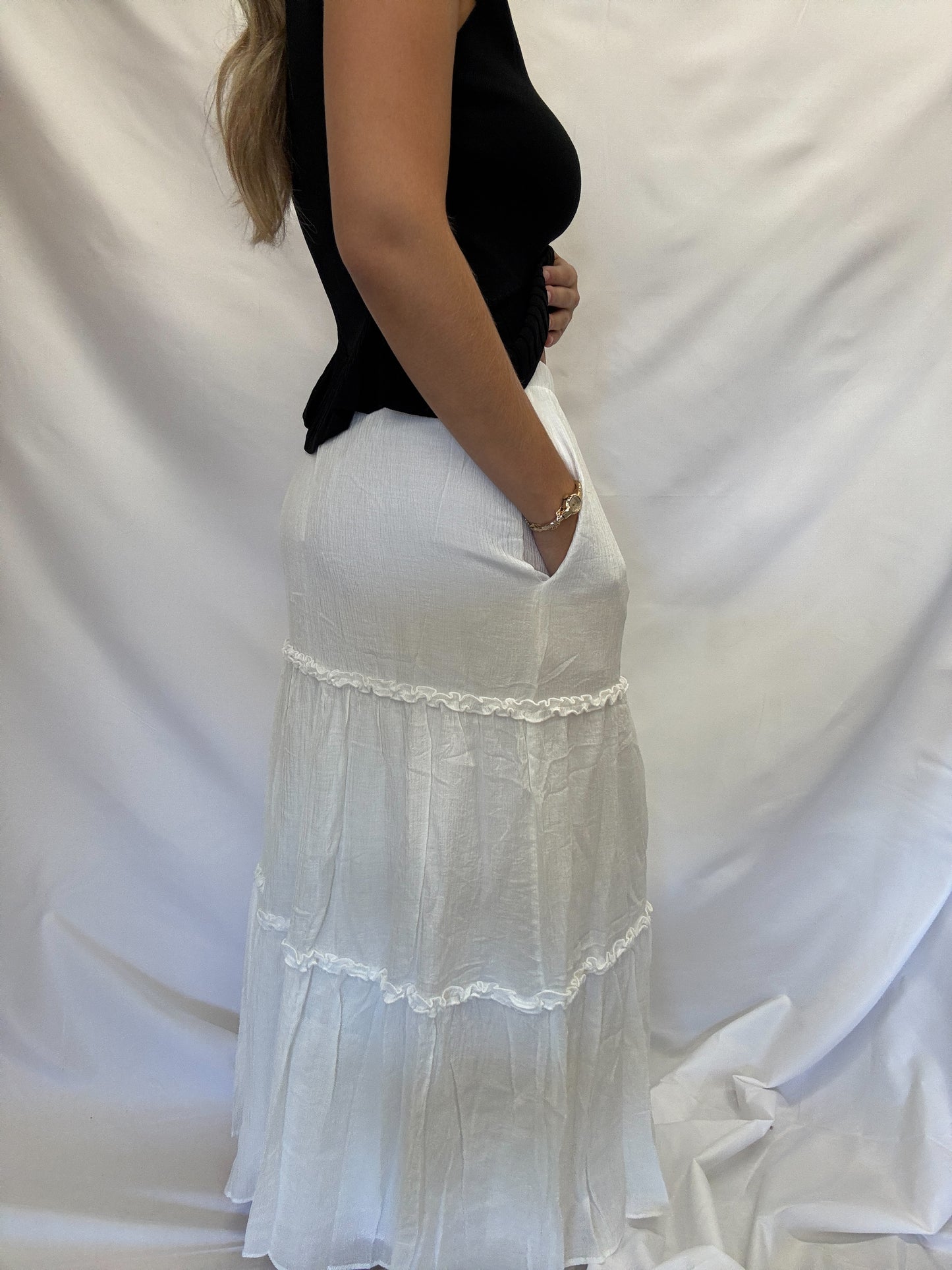 Falling For You Maxi Skirt