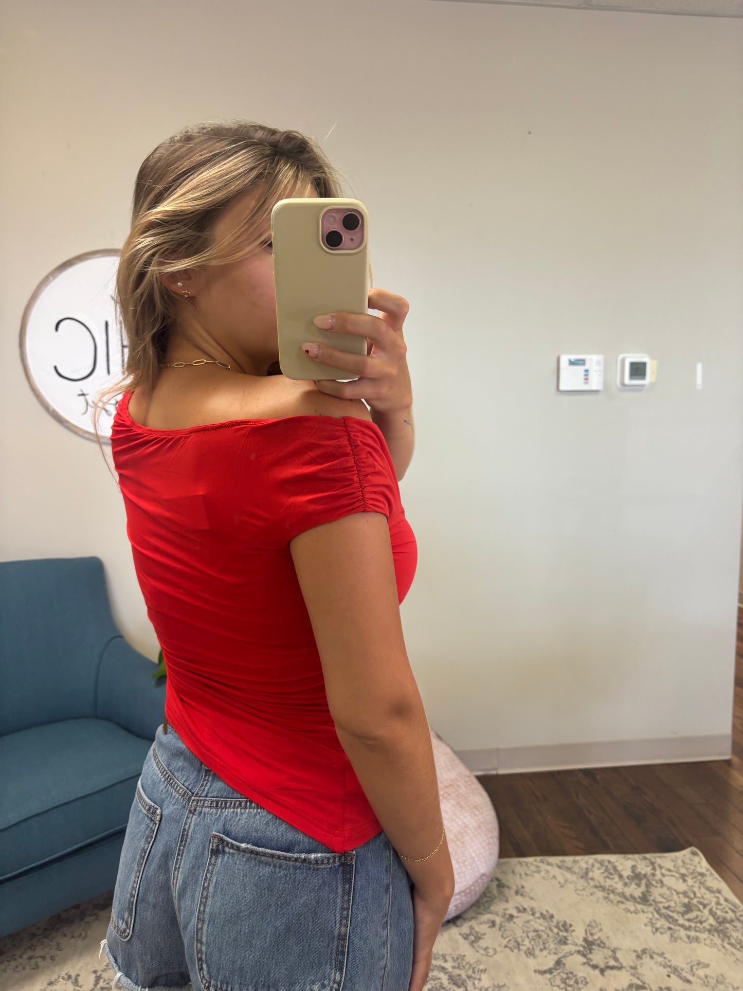 Cherry Red Top