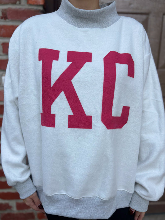 KC REVERSIBLE MOCKNECK