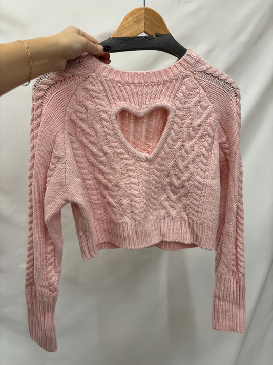 HEART CUT OUT sweater