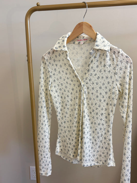Porcelain Button Top