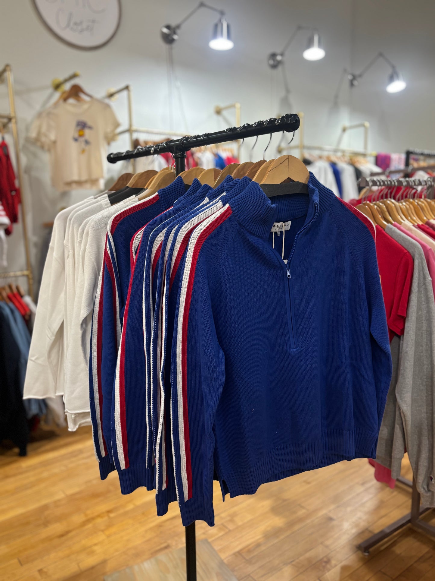 Rock Chalk quarter zip