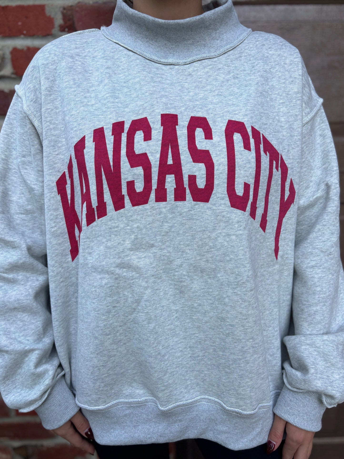 KC REVERSIBLE MOCKNECK