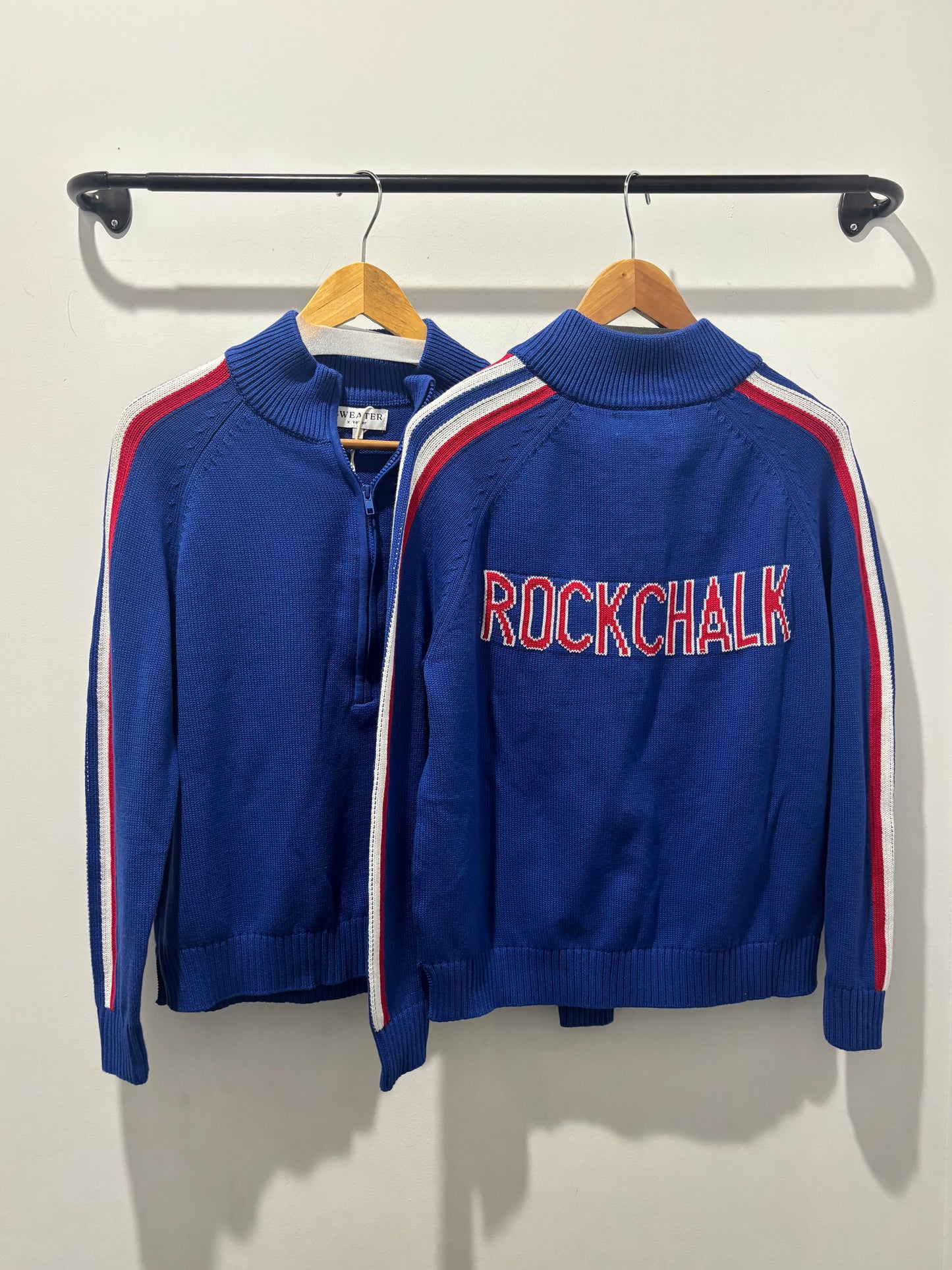 Rock Chalk quarter zip