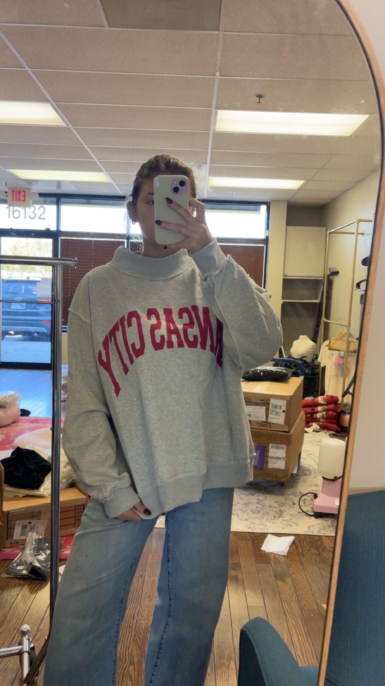 KC REVERSIBLE MOCKNECK