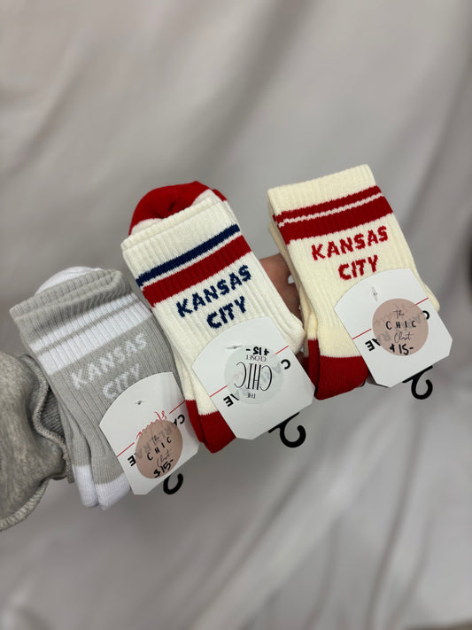 KANSAS CITY socks